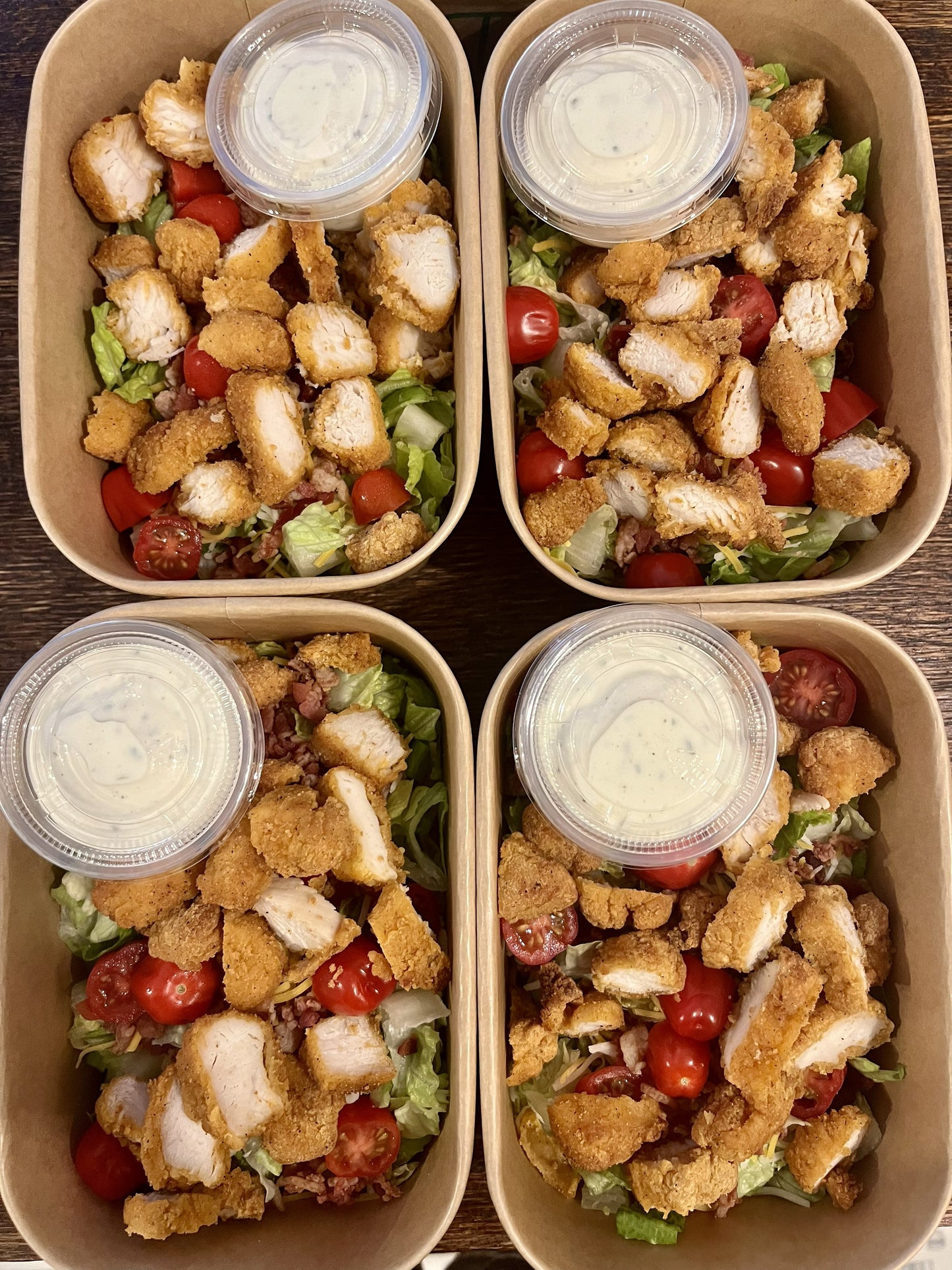 Crispy Chicken Salad