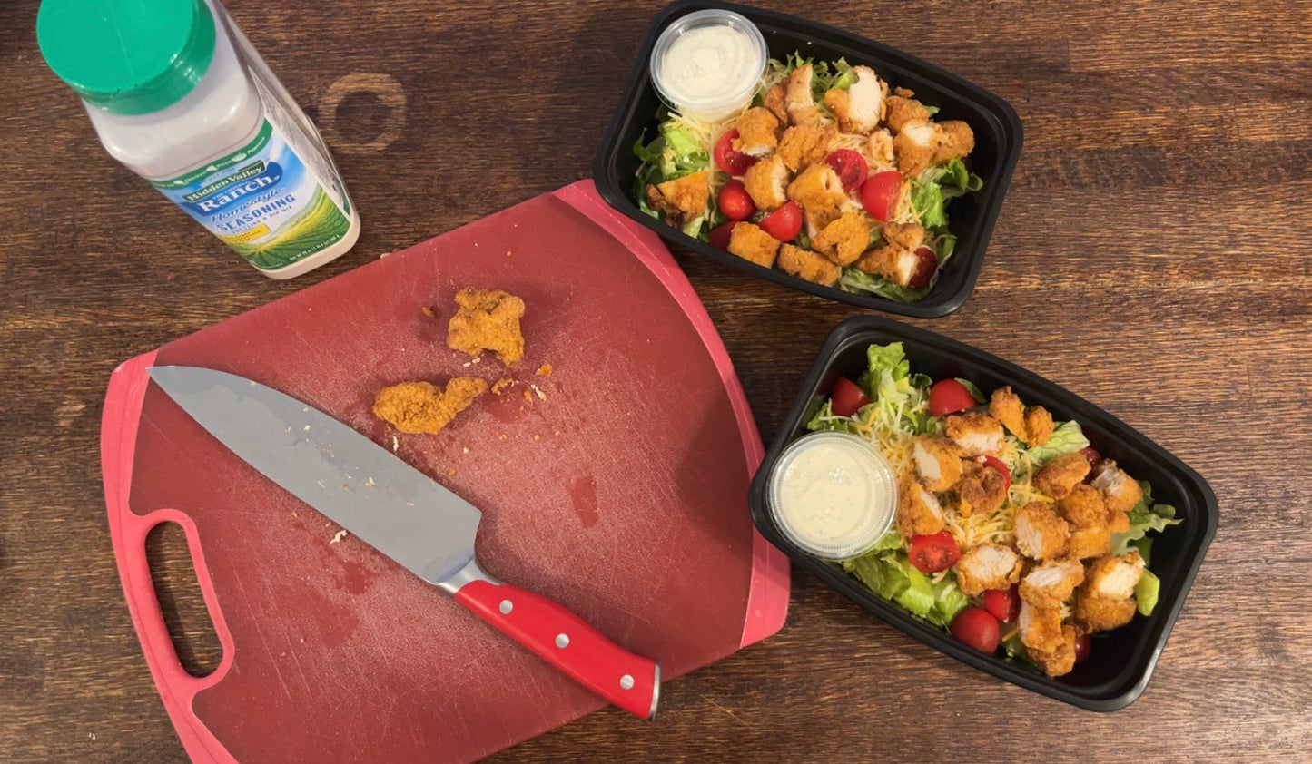 Crispy Chicken Salad
