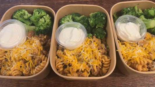 Grown-up Protein Hamburger Helper